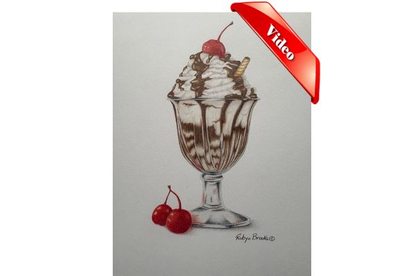 A Cherry on Top in Colour Pencil Video